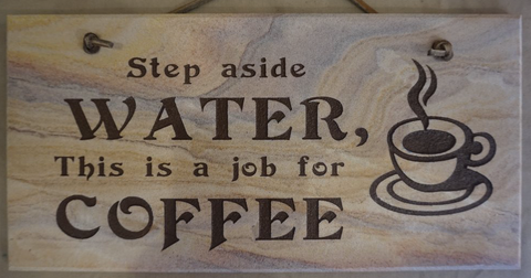 Step Aside Water, This is a Job for Coffee