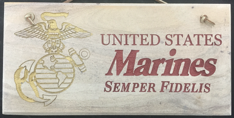 Marines 6"X12" Wall Sign